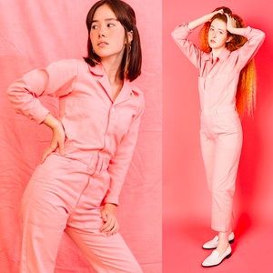 Big Bud Press Everyday Jumpsuit Flamingo Pink 5X
